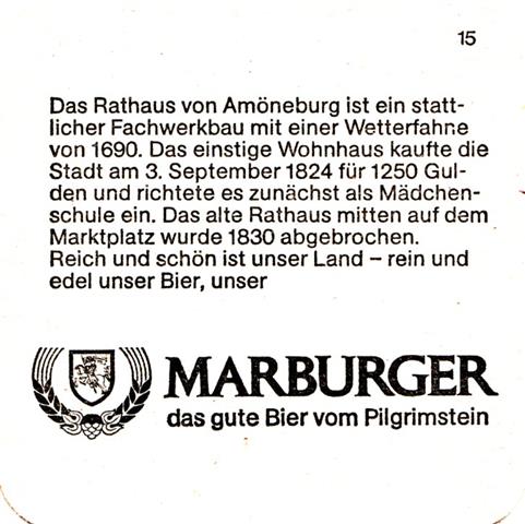 marburg mr-he marburger aus der 8b (quad185-amöneburg 15-schwarz)